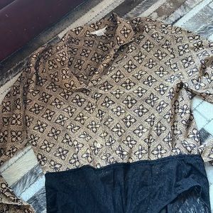 Annie Alexander Button Down Bodysuit